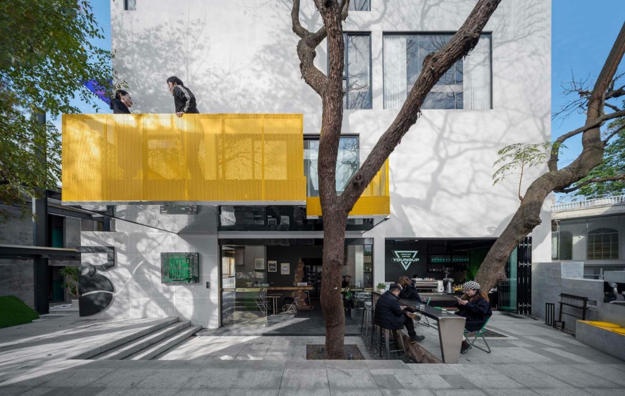 BIM建筑|猿厂营造办公楼建筑改造 / 之行建筑事务所