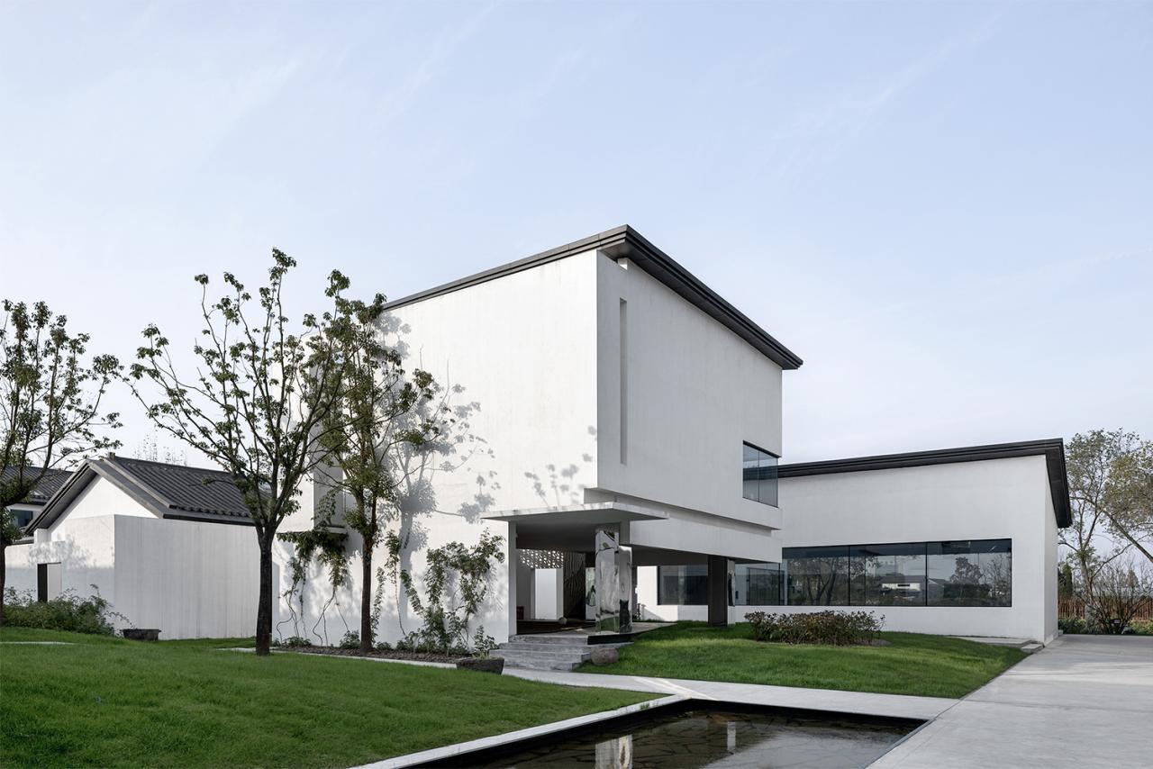 BIM建筑|圩美村舍：江淮民居在地性研究设计 / 科图建筑设计