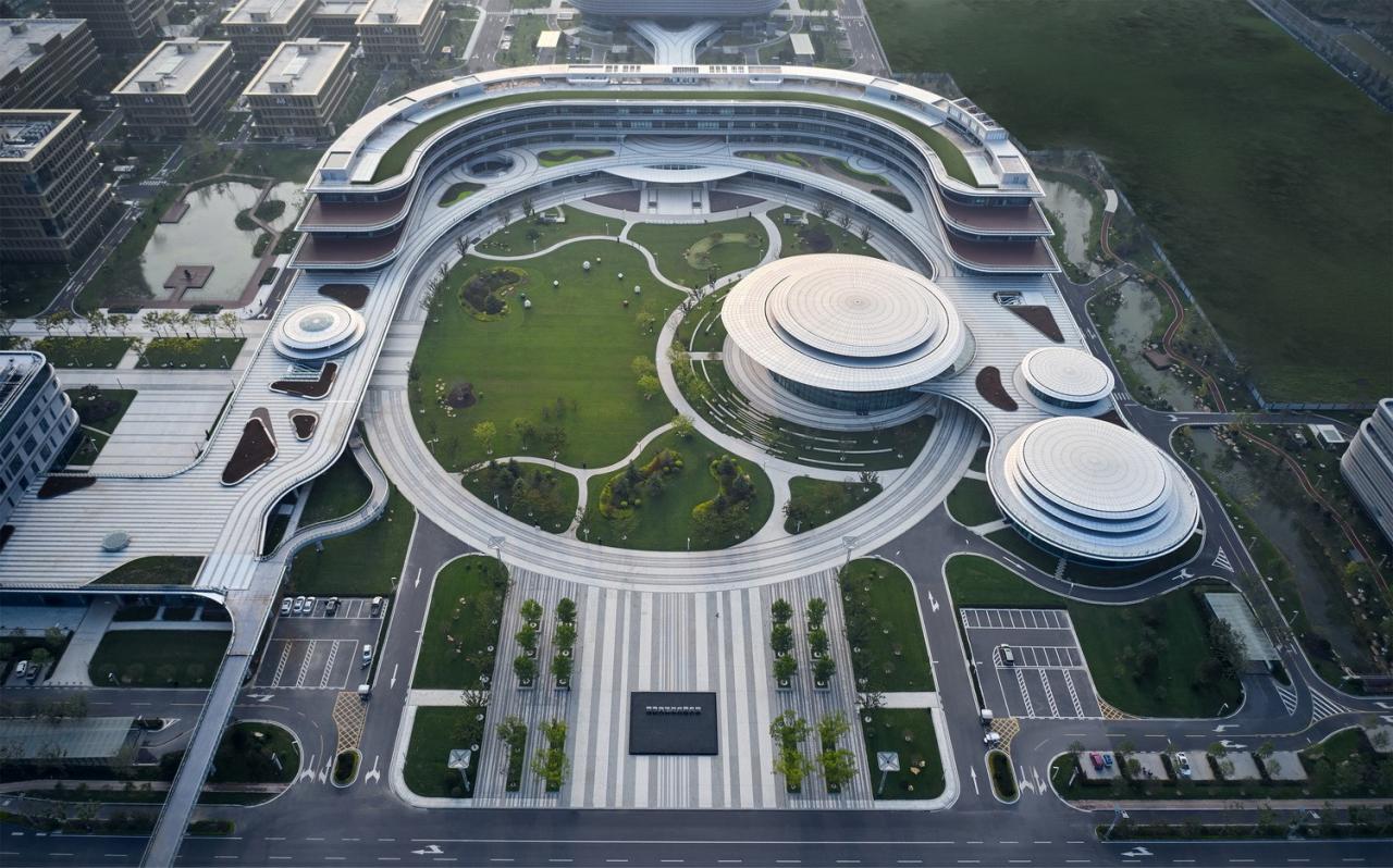 BIM建筑|理性包容、关联共生——渤海先进技术研究院 / 浙江大学建筑设计研究院