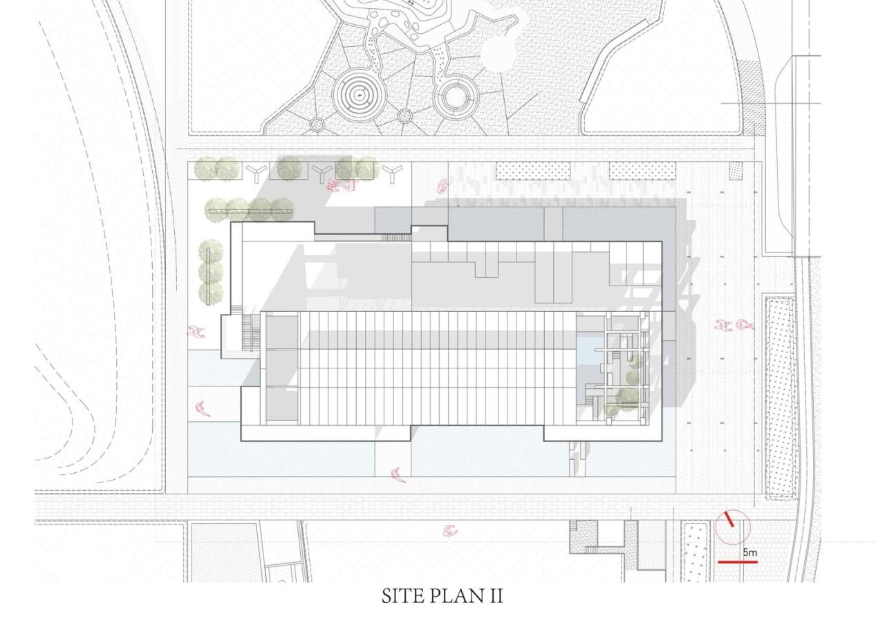 BIM建筑|沙井村民大厅 / 趣城工作室