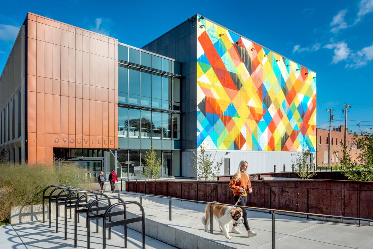 BIM建筑|迪由维尔学院卫生专业中心 / CannonDesign