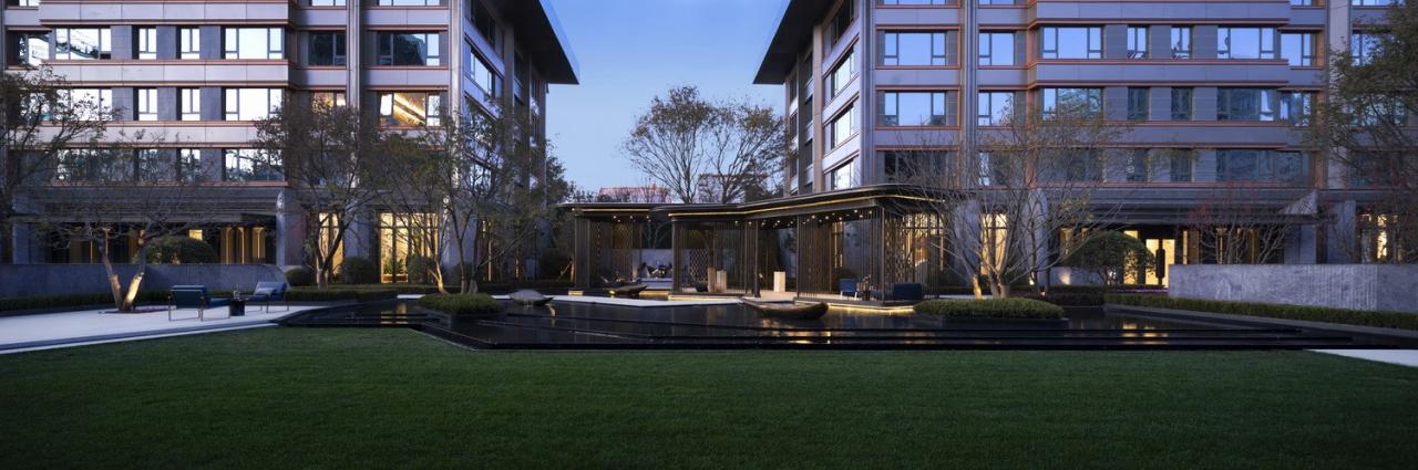 BIM建筑|奢居、从雅、极简 ： 沈阳龙湖 · 天奕 / 成执设计