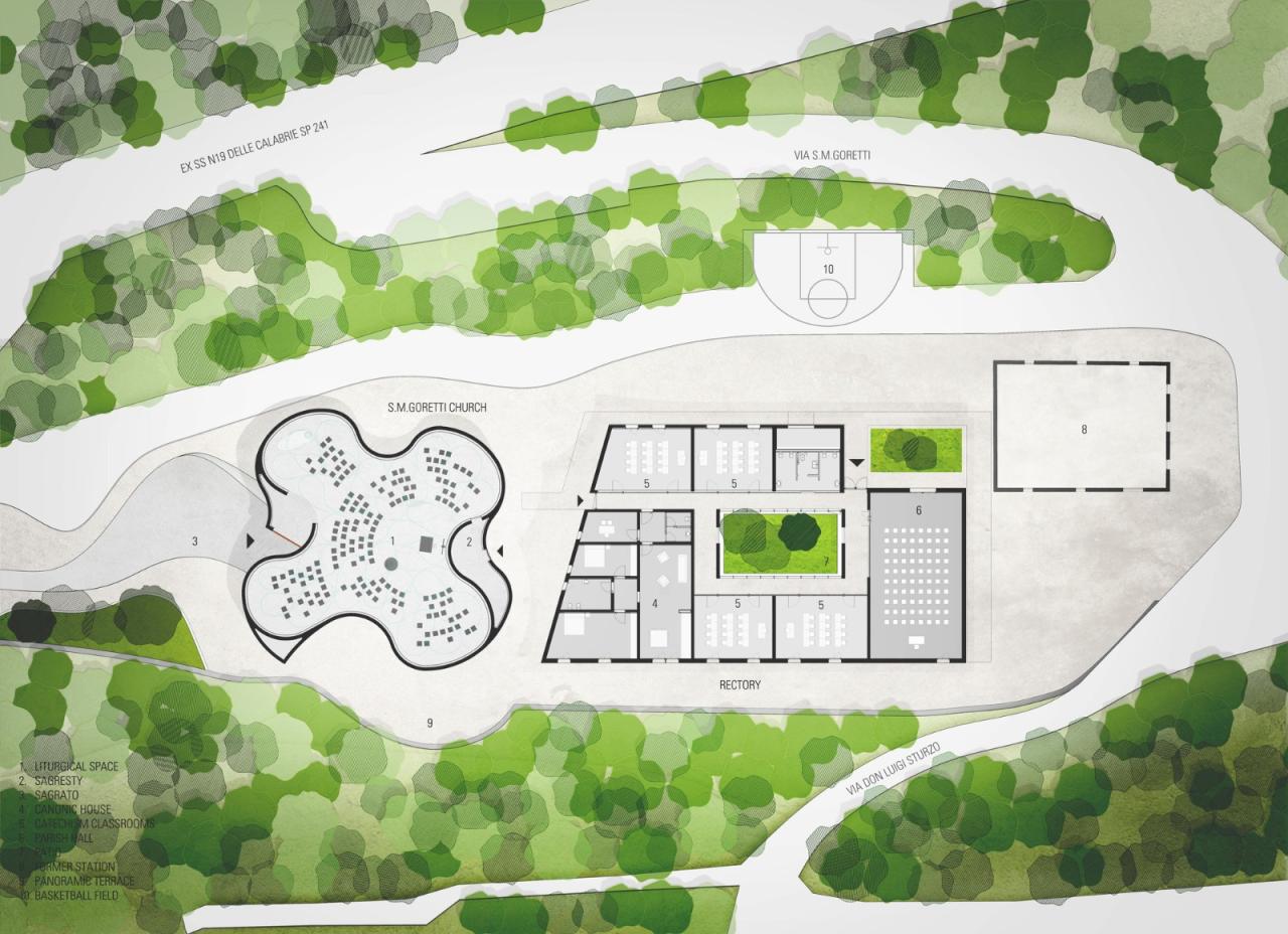 BIM建筑|圣玛利亚·葛莱蒂教堂 / Mario Cucinella Architects