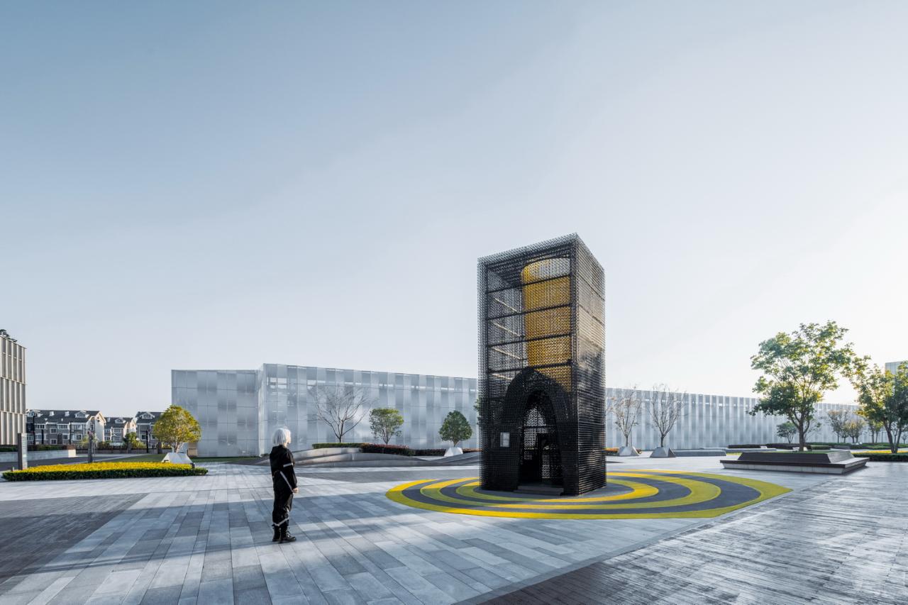 BIM建筑|魔幻现实主义的装置：降临 / Wutopia Lab