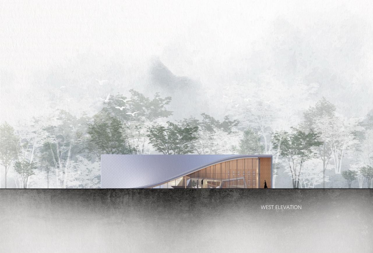 BIM建筑|武汉城建 · 花山印象：旋扭的动感 / 成执设计