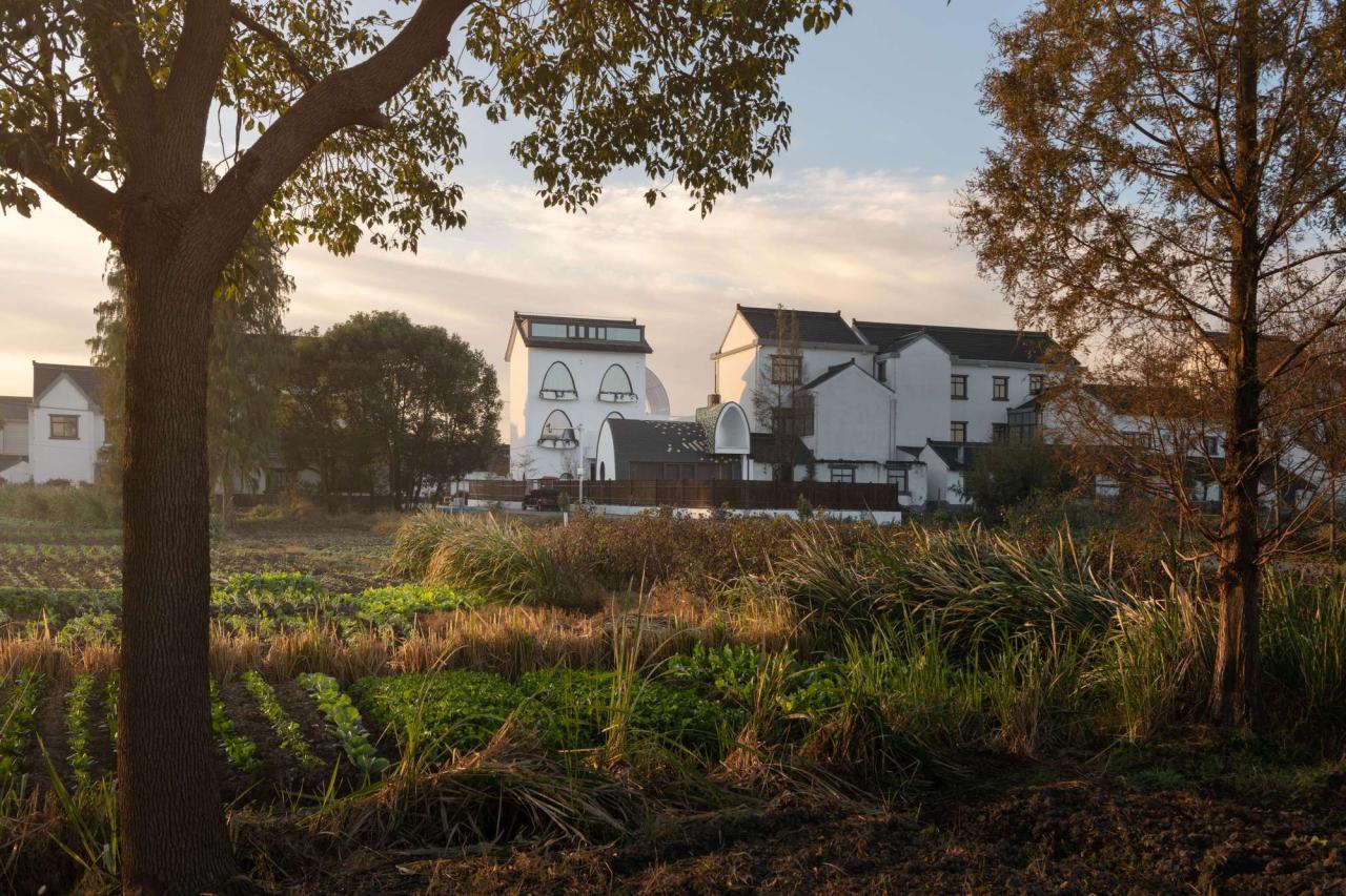 BIM建筑|待泾村花海民宿改造 / 凡度设计事务所