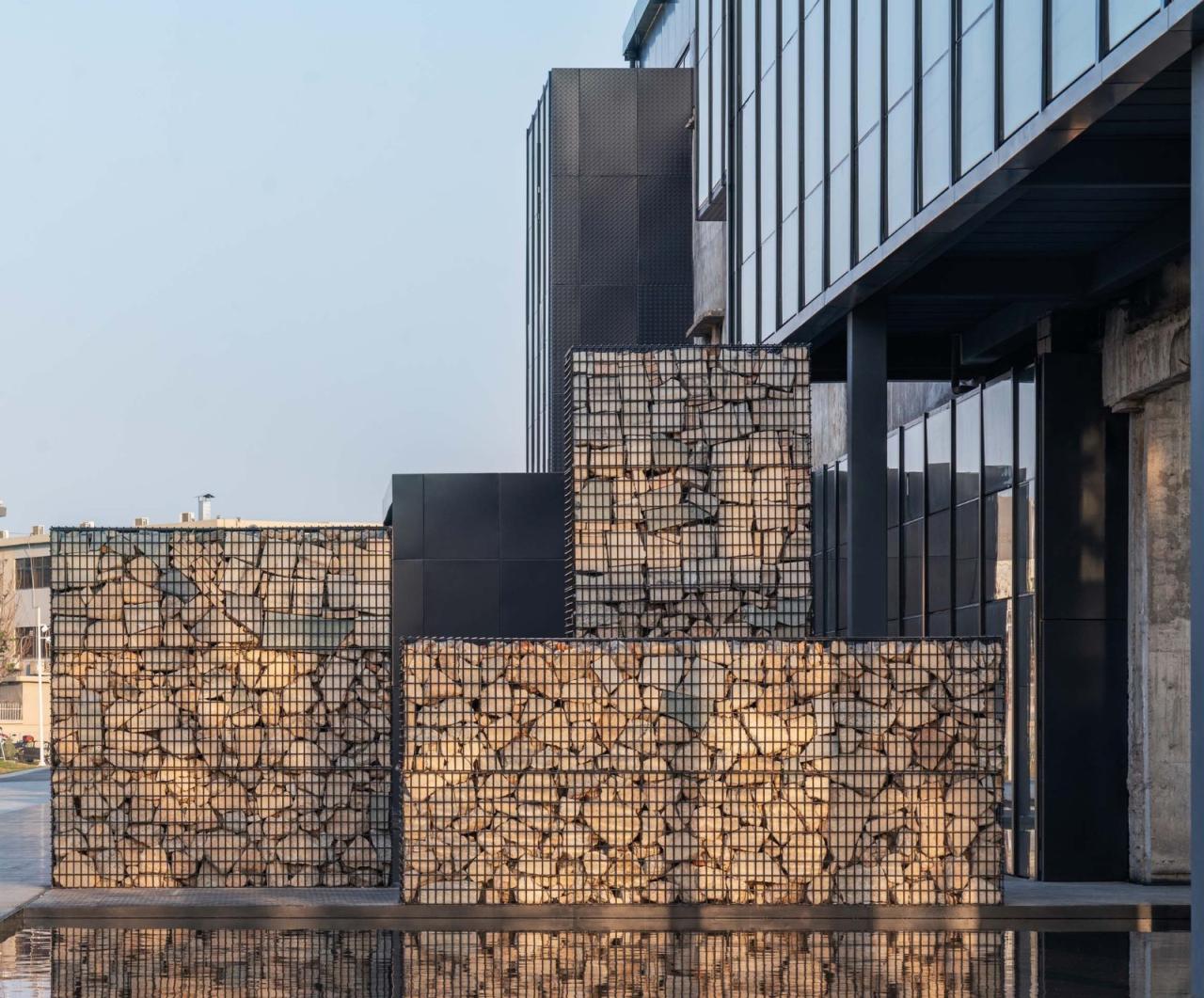 BIM建筑|沙井村民大厅 / 趣城工作室