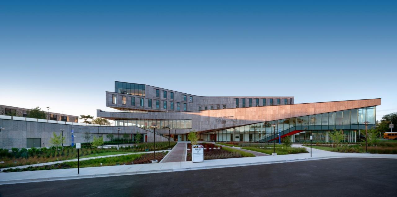 BIM建筑|摩根州立大学 学生服务中心 / Teeple Architects