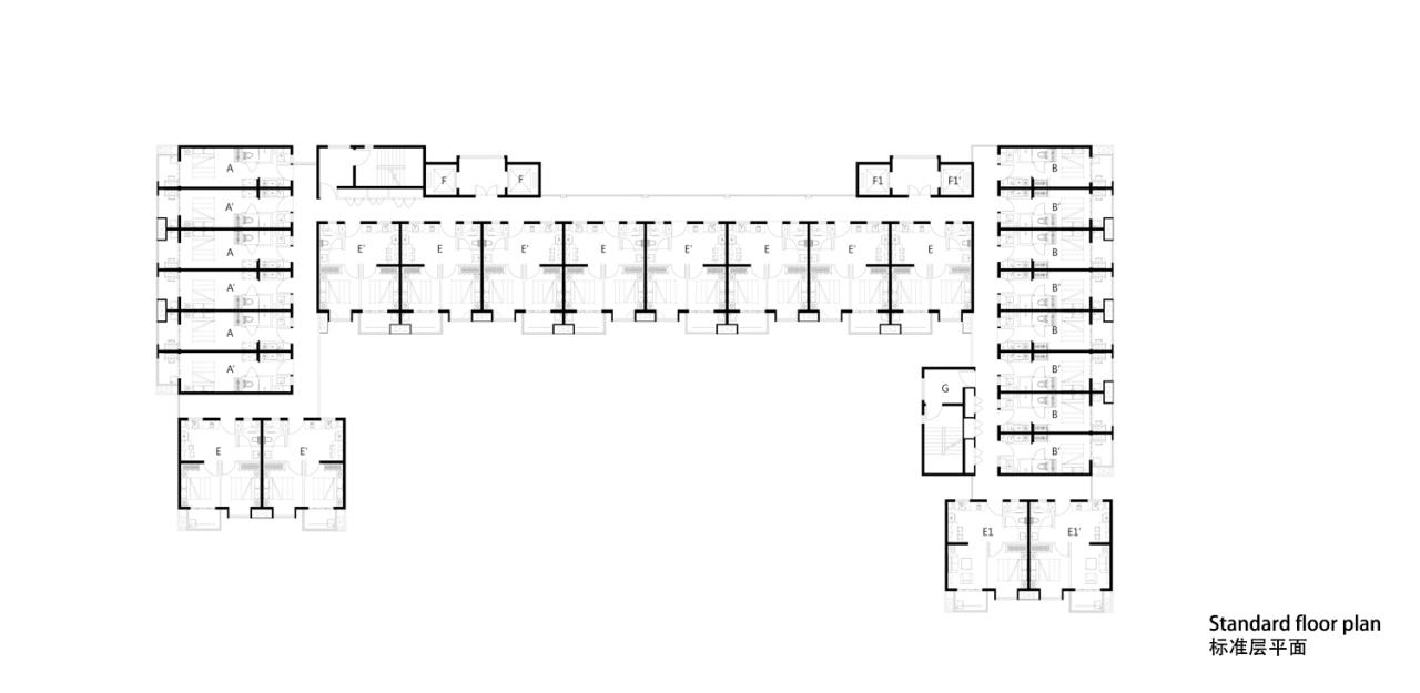 BIM建筑|“住有所居”实验地：有巢国际公寓社区东部经开区店 / 上海日清