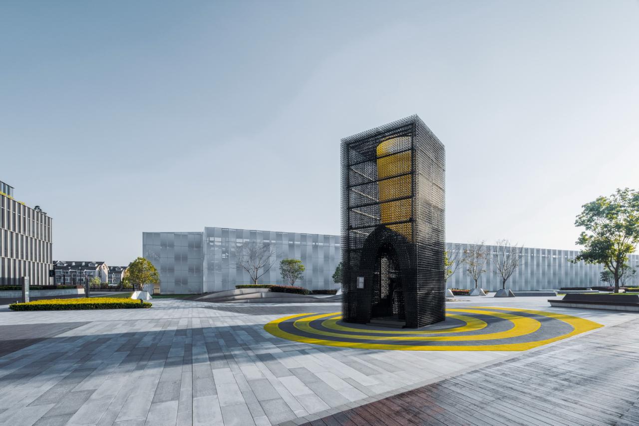 BIM建筑|魔幻现实主义的装置：降临 / Wutopia Lab