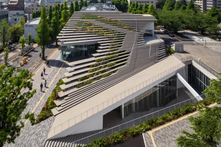 BIM建筑|东京工业大学 Hisao & Hiroko Taki 广场 / 隈研吾建筑事务所