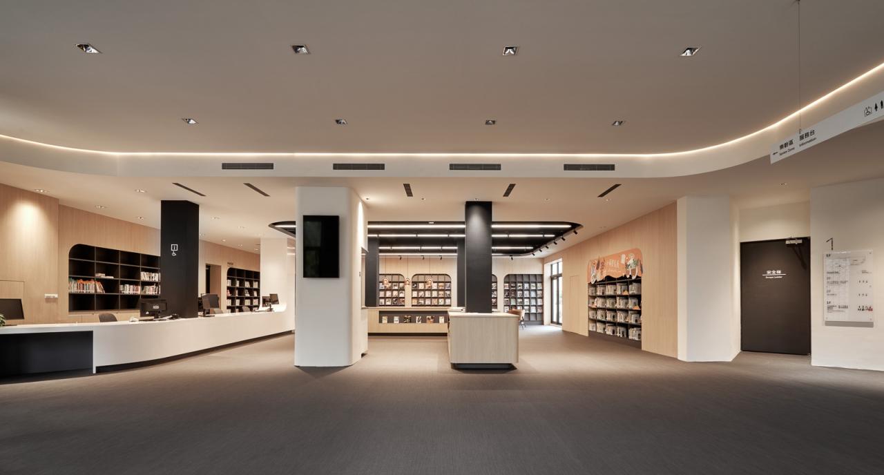 BIM建筑|台中公共图书馆外埔分馆扩建 / 大秝设计