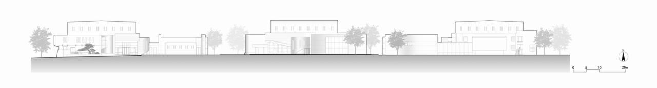 BIM建筑|新烟火主义：缙云老城溪滨南路有机更新 / I Studio言吾建筑