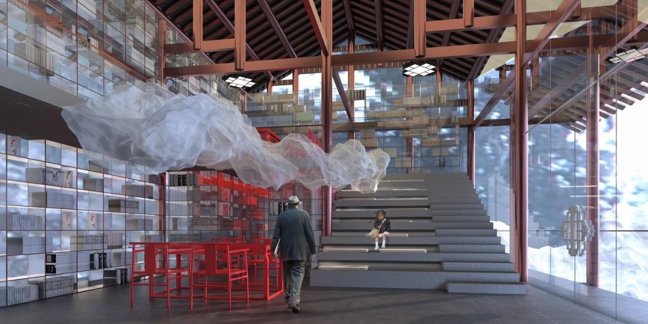 BIM建筑|雷山云屋：西江千户苗寨文化中心方案设计 / 外行建筑