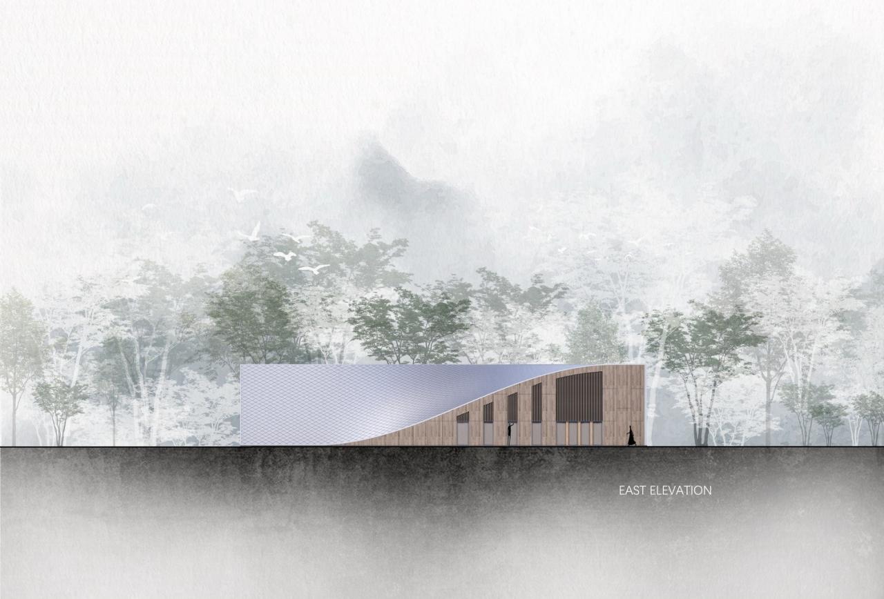 BIM建筑|武汉城建 · 花山印象：旋扭的动感 / 成执设计