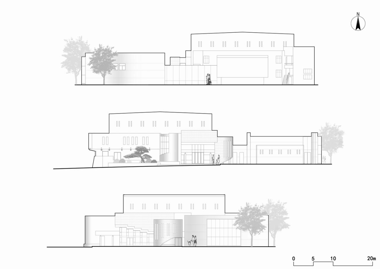 BIM建筑|新烟火主义：缙云老城溪滨南路有机更新 / I Studio言吾建筑