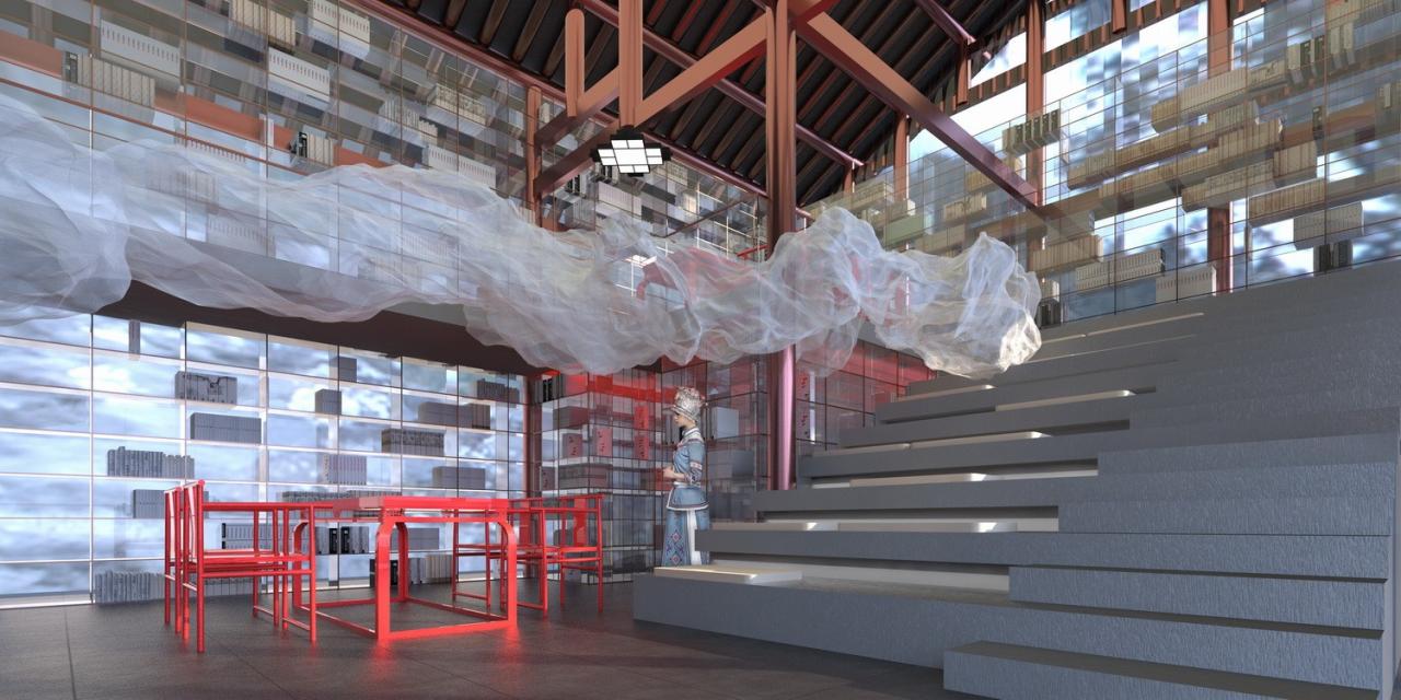 BIM建筑|雷山云屋：西江千户苗寨文化中心方案设计 / 外行建筑