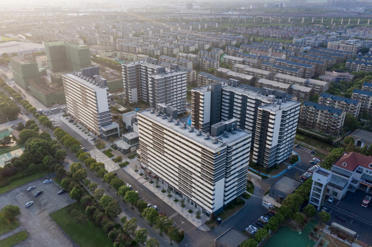 BIM建筑|“住有所居”实验地：有巢国际公寓社区东部经开区店 / 上海日清