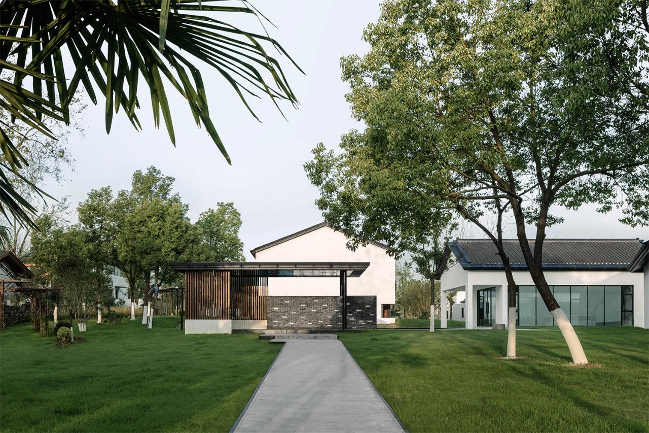 BIM建筑|圩美村舍：江淮民居在地性研究设计 / 科图建筑设计