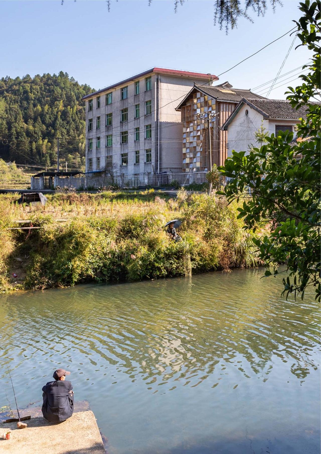 BIM建筑|中国乡村图书馆的新范式：坪坦书屋 / Condition Lab & UAL Studio