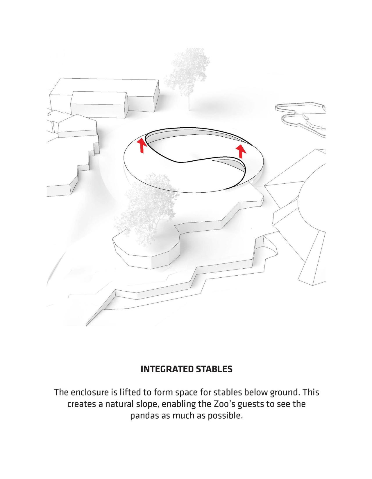 BIM建筑|哥本哈根动物园阴阳熊猫馆 / BIG
