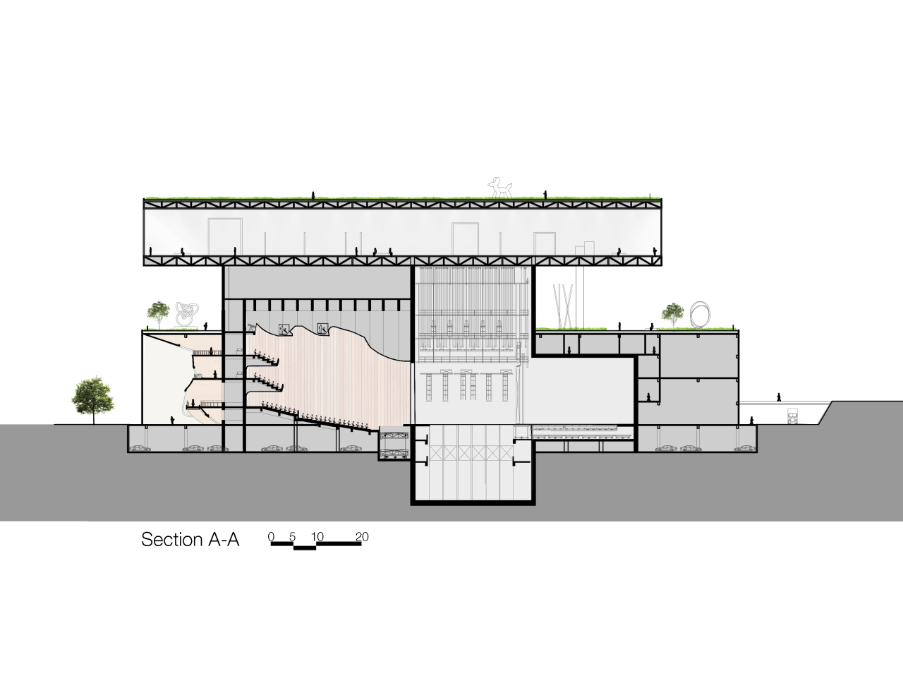 BIM建筑|深圳龙岗艺术中心 / BAU建筑与城市设计事务所