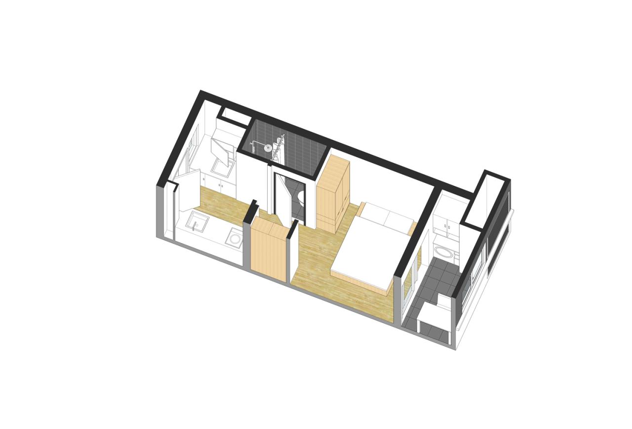 BIM建筑|“住有所居”实验地：有巢国际公寓社区东部经开区店 / 上海日清