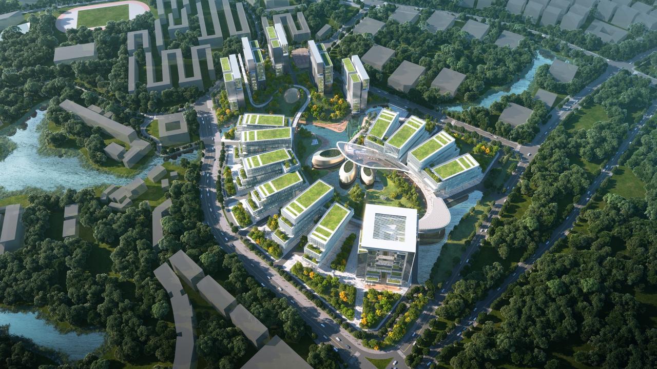 BIM建筑|东莞理工学院高水平理工科大学国际合作创新区 / 10 Design