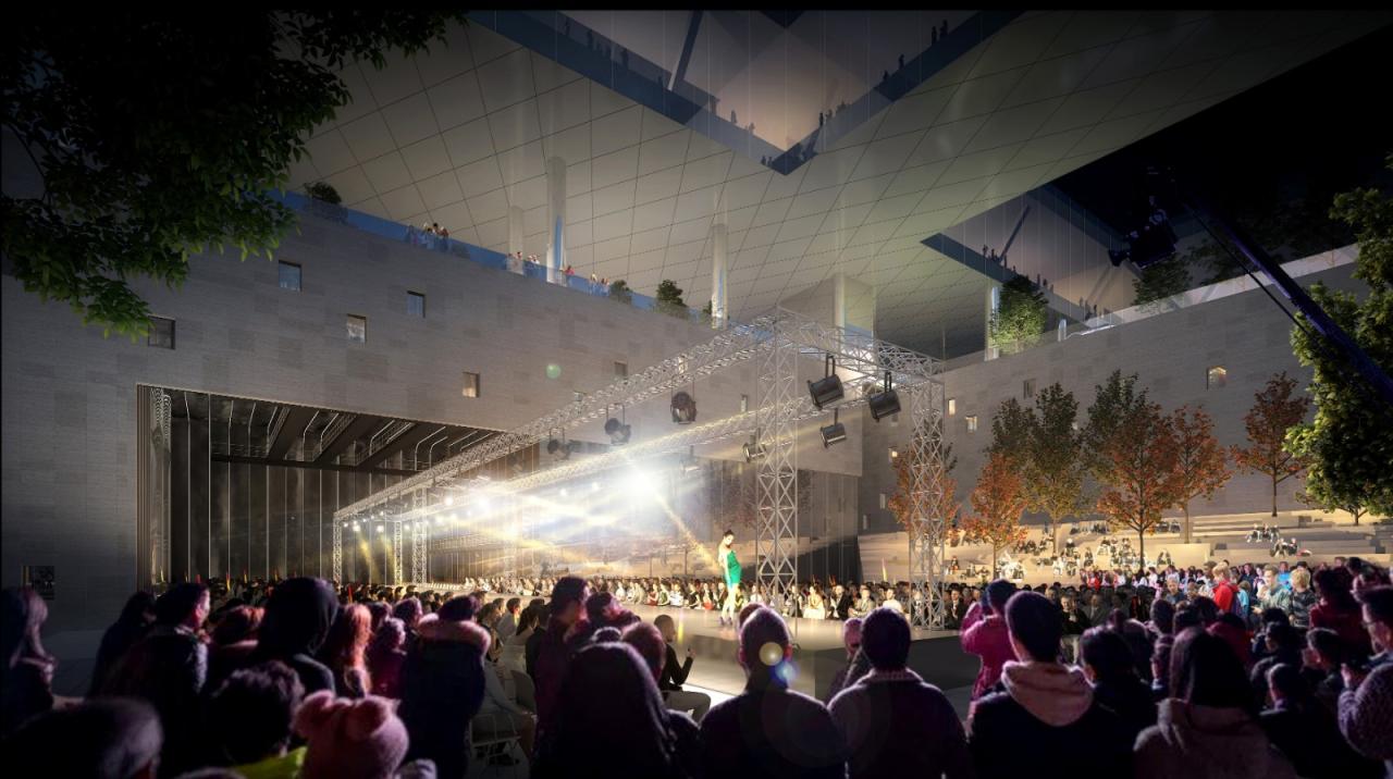 BIM建筑|深圳龙岗艺术中心 / BAU建筑与城市设计事务所