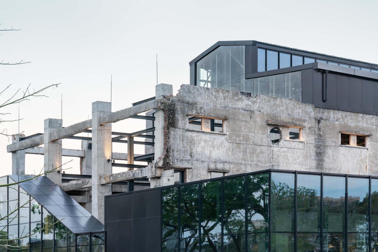 BIM建筑|沙井村民大厅 / 趣城工作室