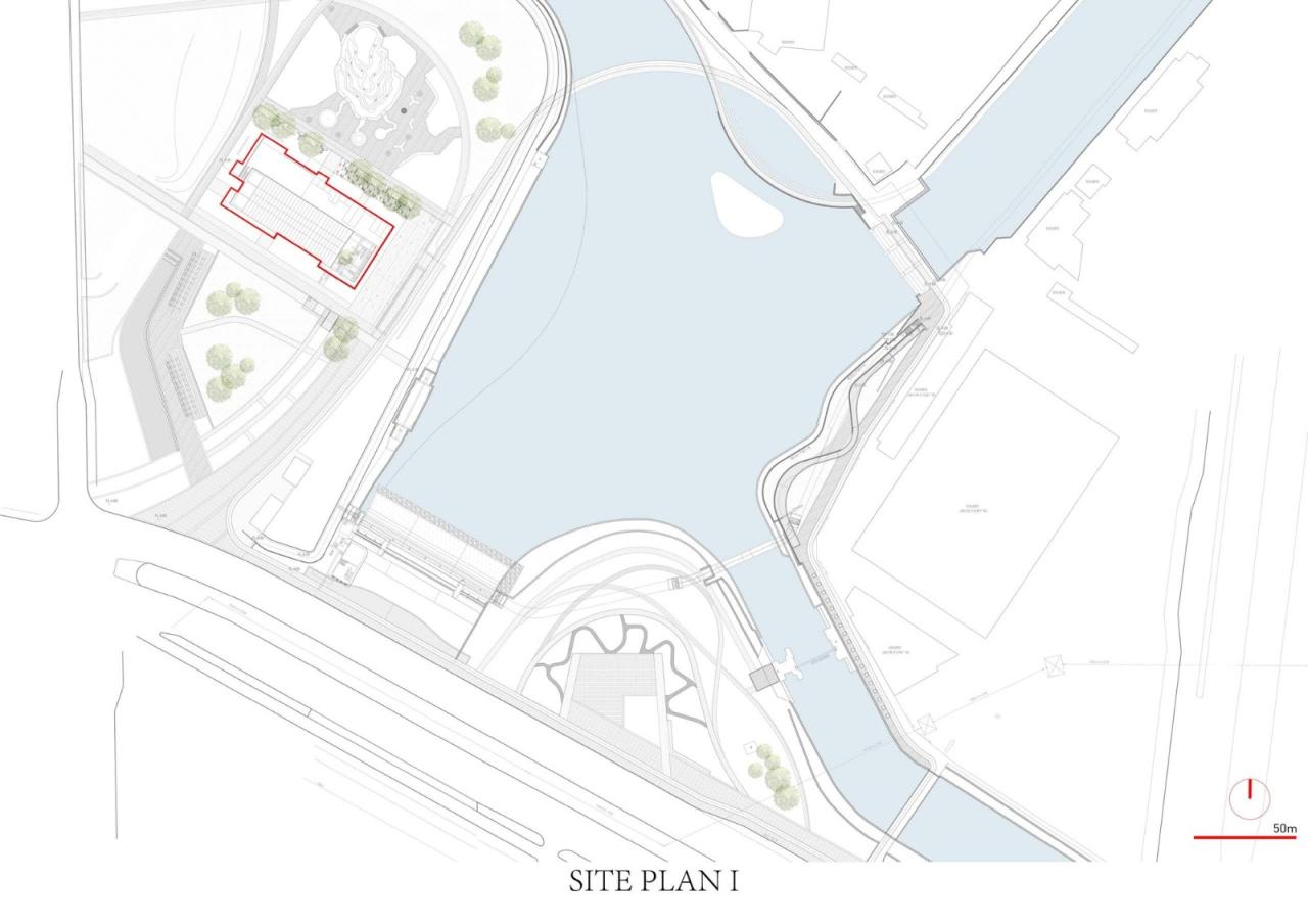 BIM建筑|沙井村民大厅 / 趣城工作室