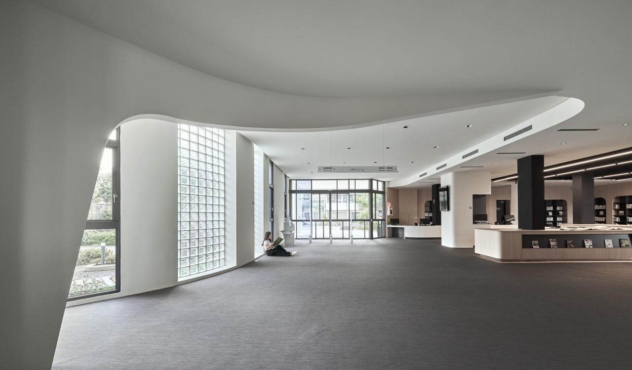 BIM建筑|台中公共图书馆外埔分馆扩建 / 大秝设计