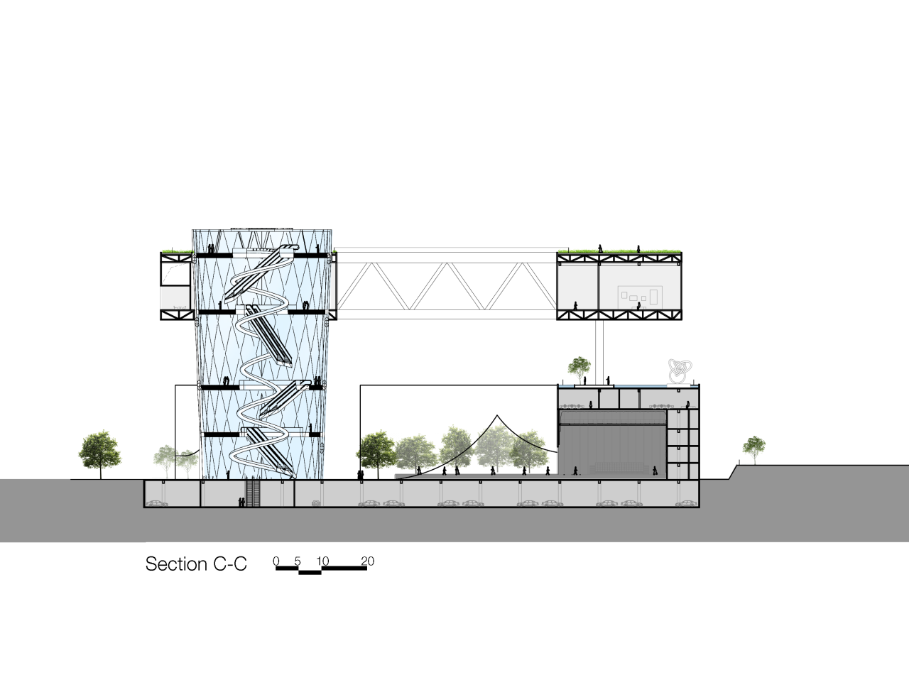BIM建筑|深圳龙岗艺术中心 / BAU建筑与城市设计事务所