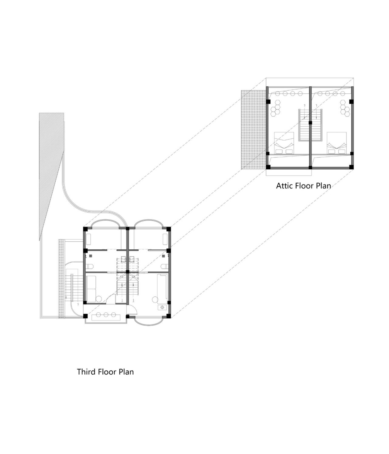 BIM建筑|待泾村花海民宿改造 / 凡度设计事务所