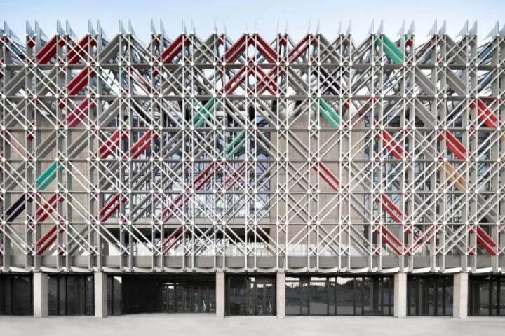BIM建筑|北京五棵松冰上运动中心 / 朱小地工作室