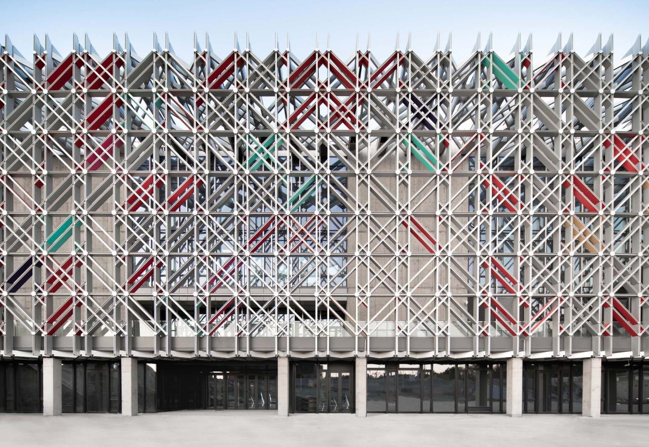 BIM建筑|北京五棵松冰上运动中心 / 朱小地工作室