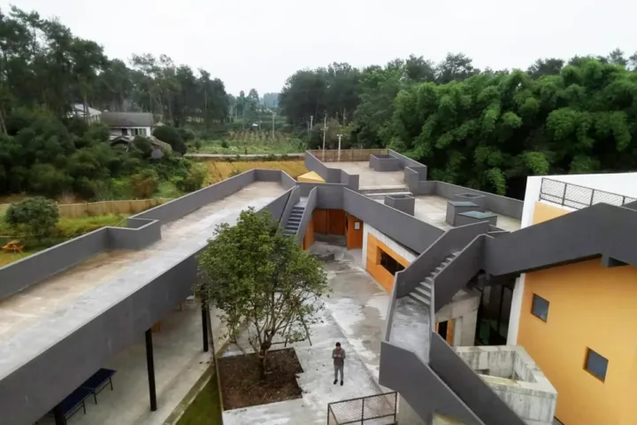 BIM建筑|明庭乡土自然学校 / 活泼泼地建筑工作室