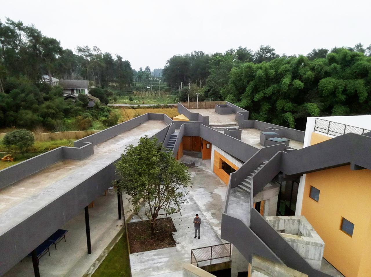 BIM建筑|明庭乡土自然学校 / 活泼泼地建筑工作室