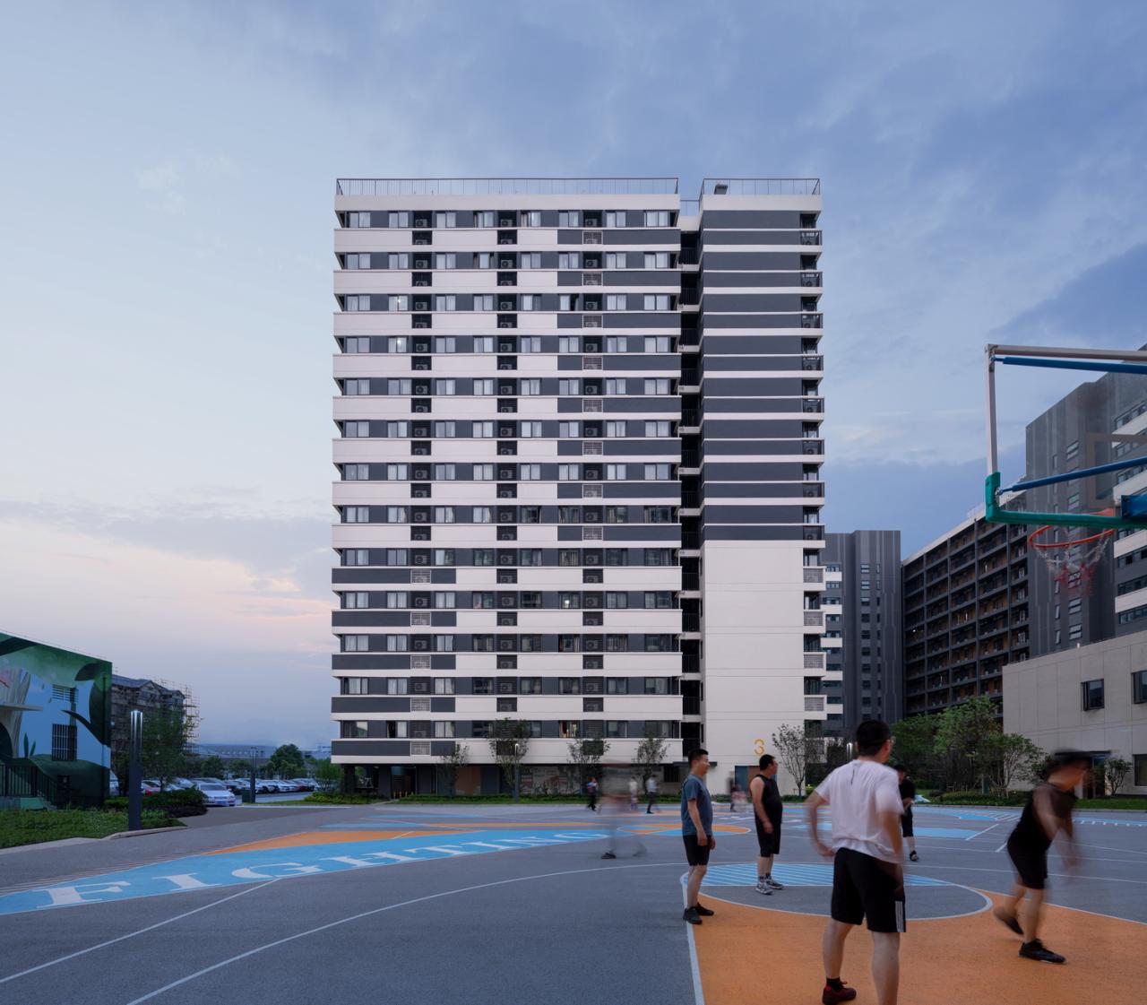 BIM建筑|“住有所居”实验地：有巢国际公寓社区东部经开区店 / 上海日清