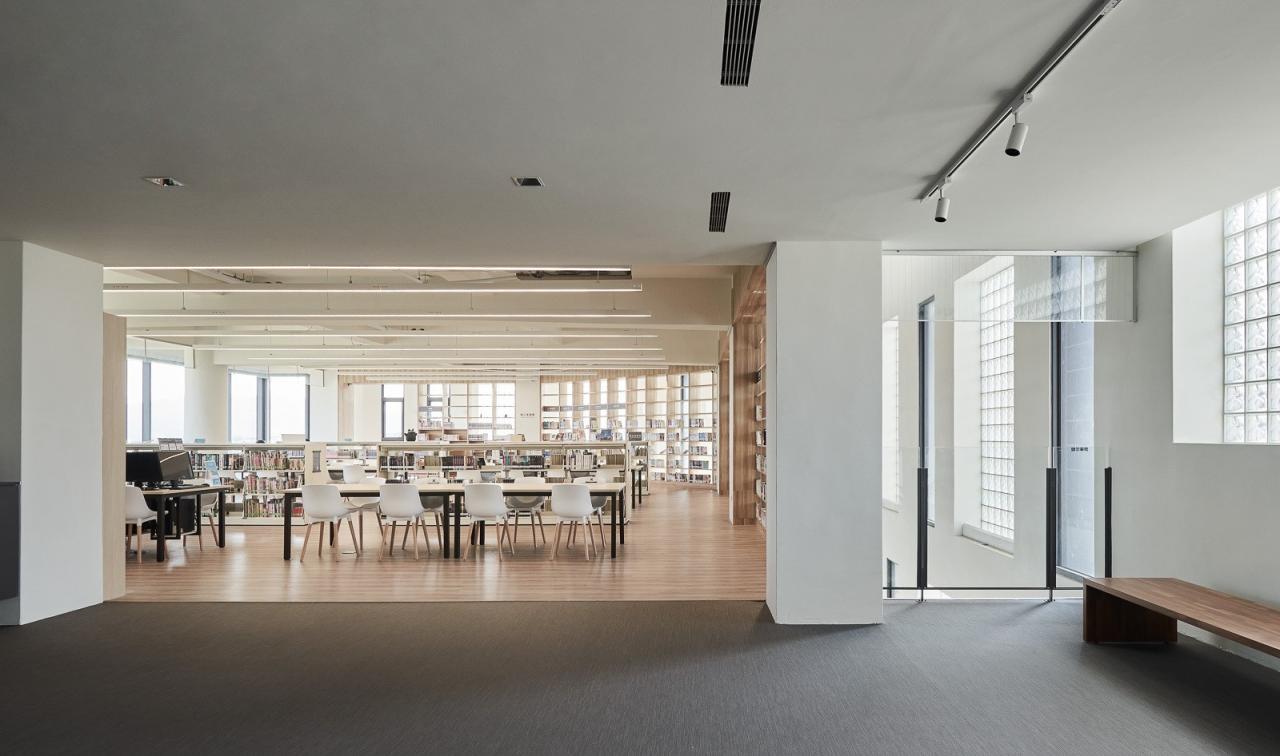 BIM建筑|台中公共图书馆外埔分馆扩建 / 大秝设计