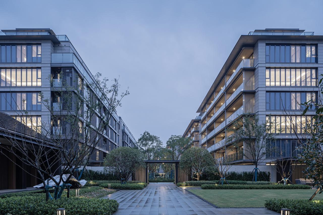 BIM建筑|湖境云庐：设计进化，美学演化 / goa大象设计