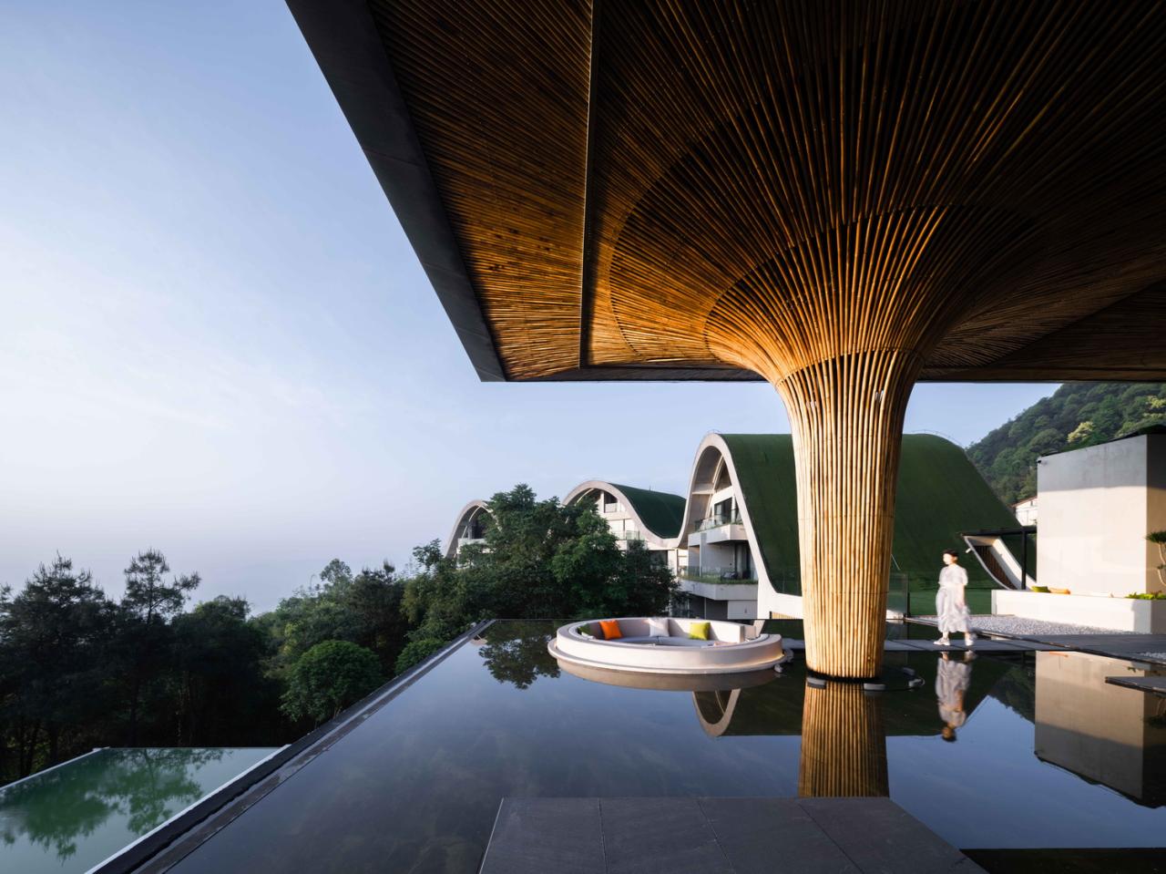 BIM建筑|重庆玉峰山慢屋•青麦庄园建筑设计 / IDO元象建筑