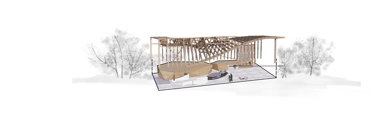 BIM建筑|武汉城建 · 花山印象：旋扭的动感 / 成执设计