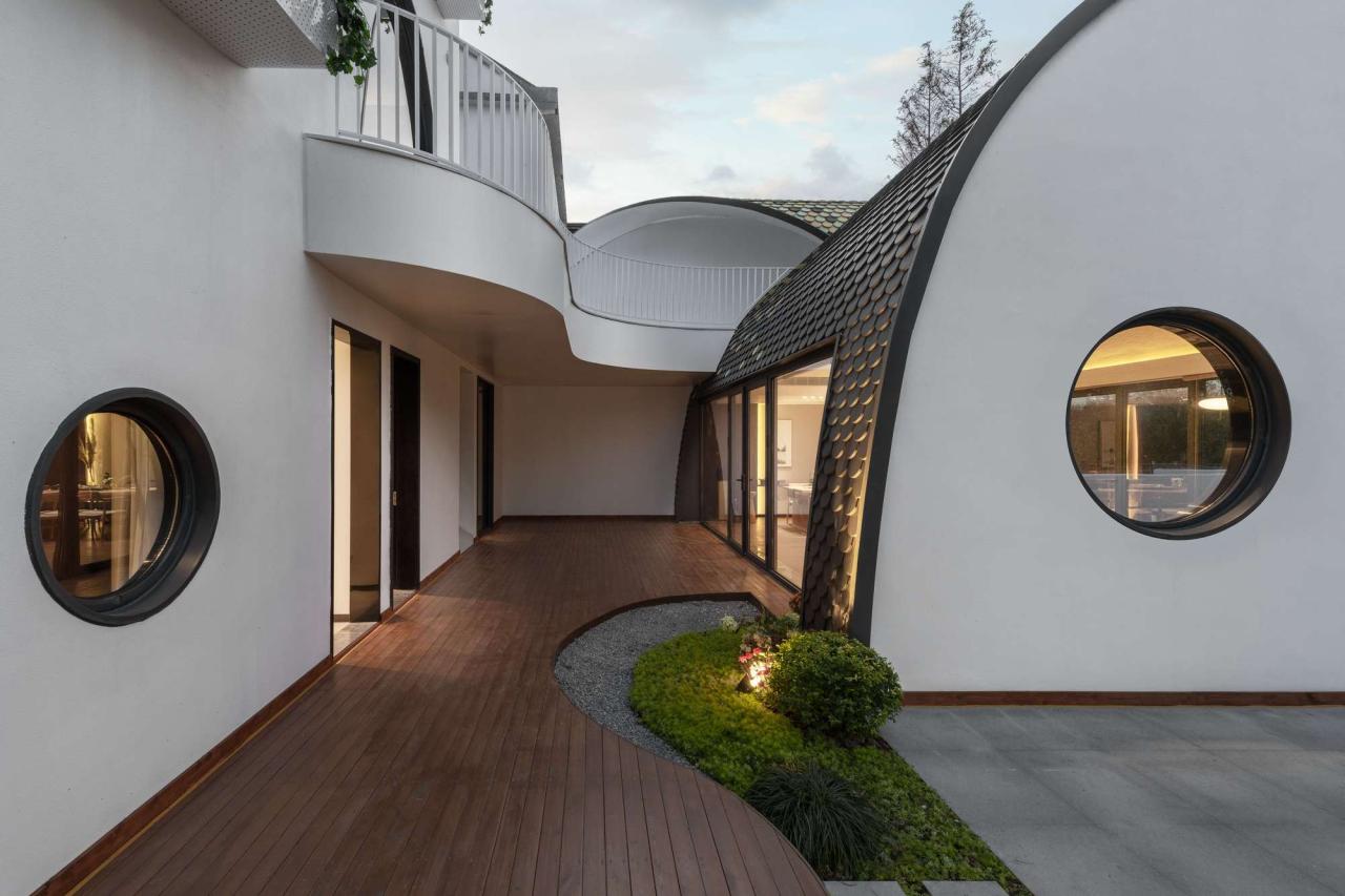 BIM建筑|待泾村花海民宿改造 / 凡度设计事务所