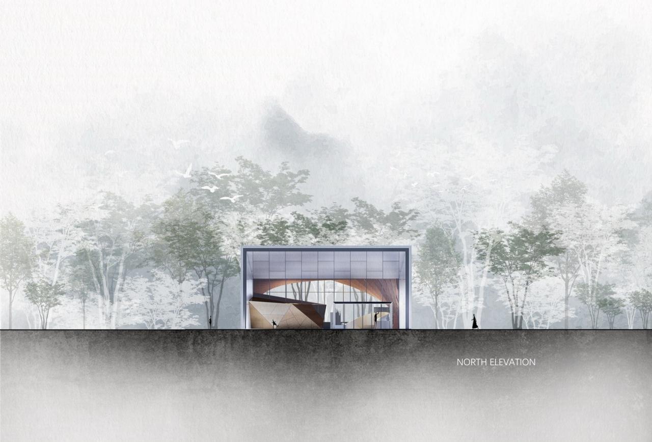 BIM建筑|武汉城建 · 花山印象：旋扭的动感 / 成执设计