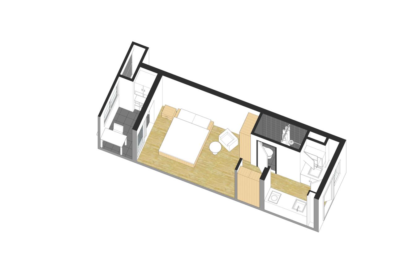 BIM建筑|“住有所居”实验地：有巢国际公寓社区东部经开区店 / 上海日清