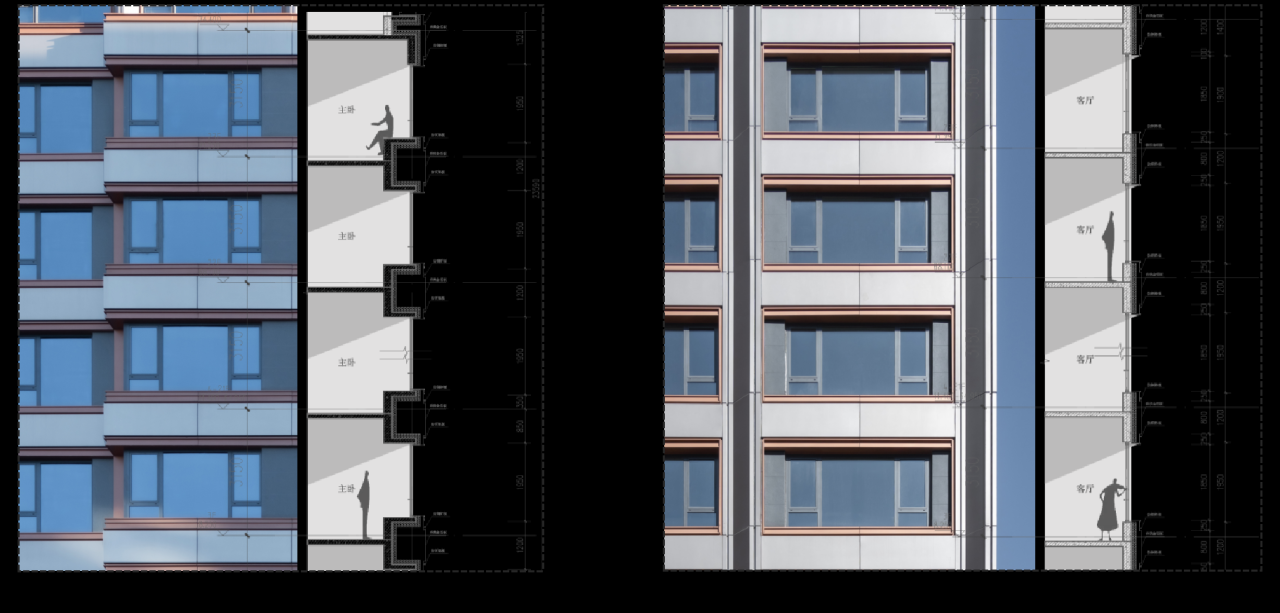 BIM建筑|奢居、从雅、极简 ： 沈阳龙湖 · 天奕 / 成执设计
