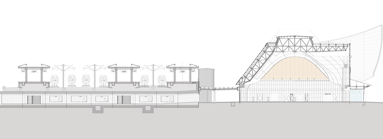 BIM建筑|雀舞彩云：中老铁路-西双版纳站室内设计 / CCDI悉地国际