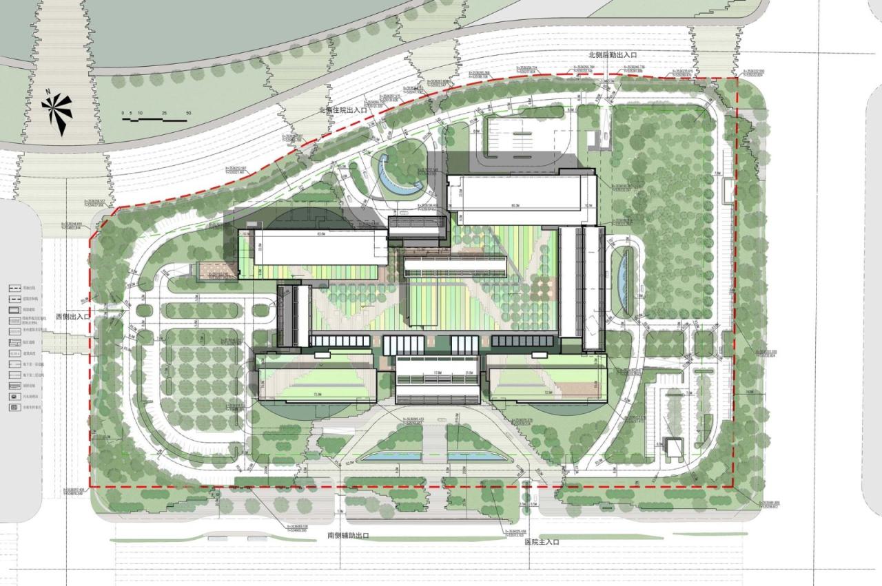 BIM建筑|合肥京东方医院 / HKS