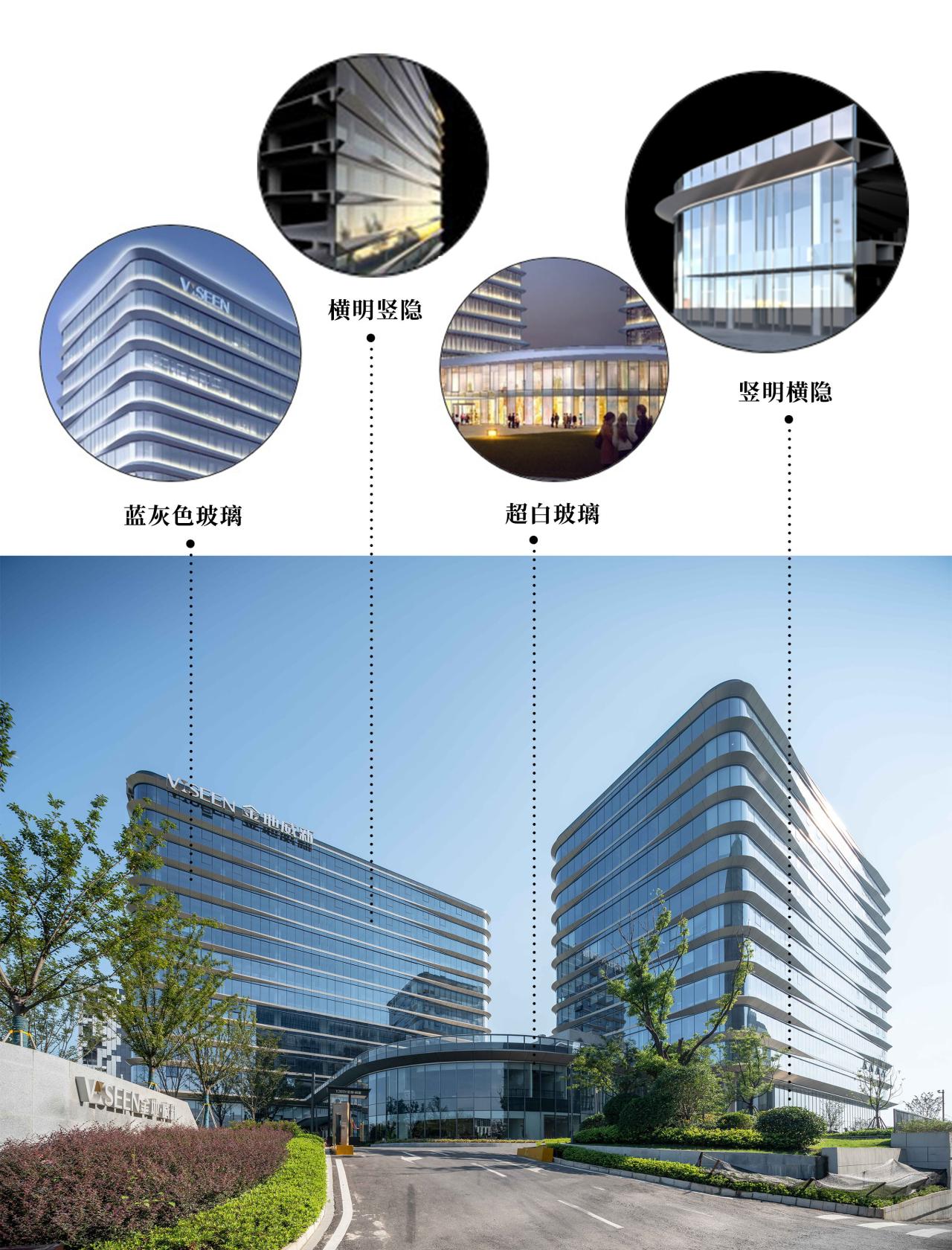 BIM建筑|流动立面平衡方正体量：南京金地威新 ▪ 雨花创新中心 / 成执设计